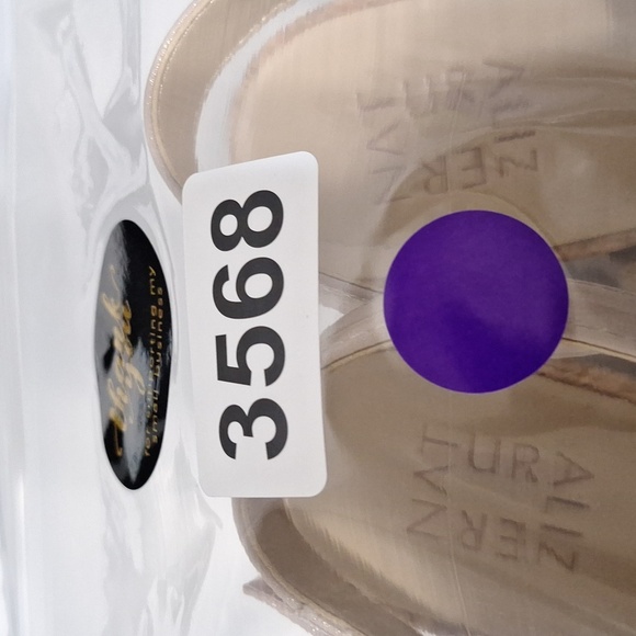 Naturalizer (NEW) Adria Cork Wedge Strappy Comfort Metallic Taupe Sandal Size 9 - Picture 11 of 11